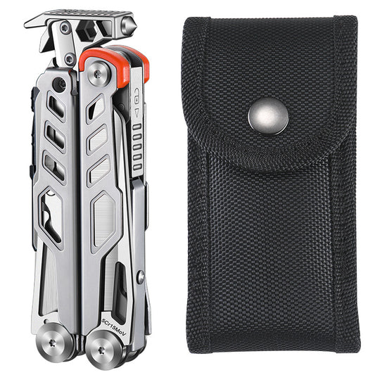 Compact Folding Multi-Tool with Pliers, Knife and Nail Puller
