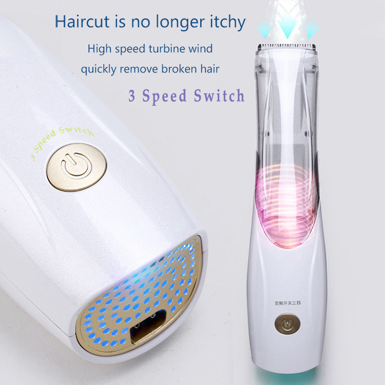 Cordless Pet Hair Clipper – Ceramic Blade, Built-In Hair Collection Chamber, USB Rechargeable | Cats & Dogs | 3 Colors