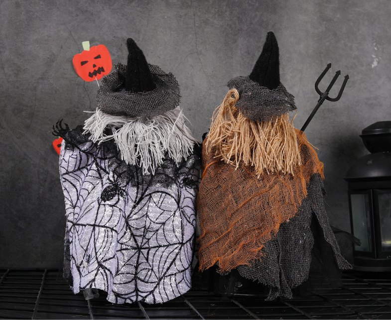 Fabric Halloween Ghost or Pumpkin Decoration