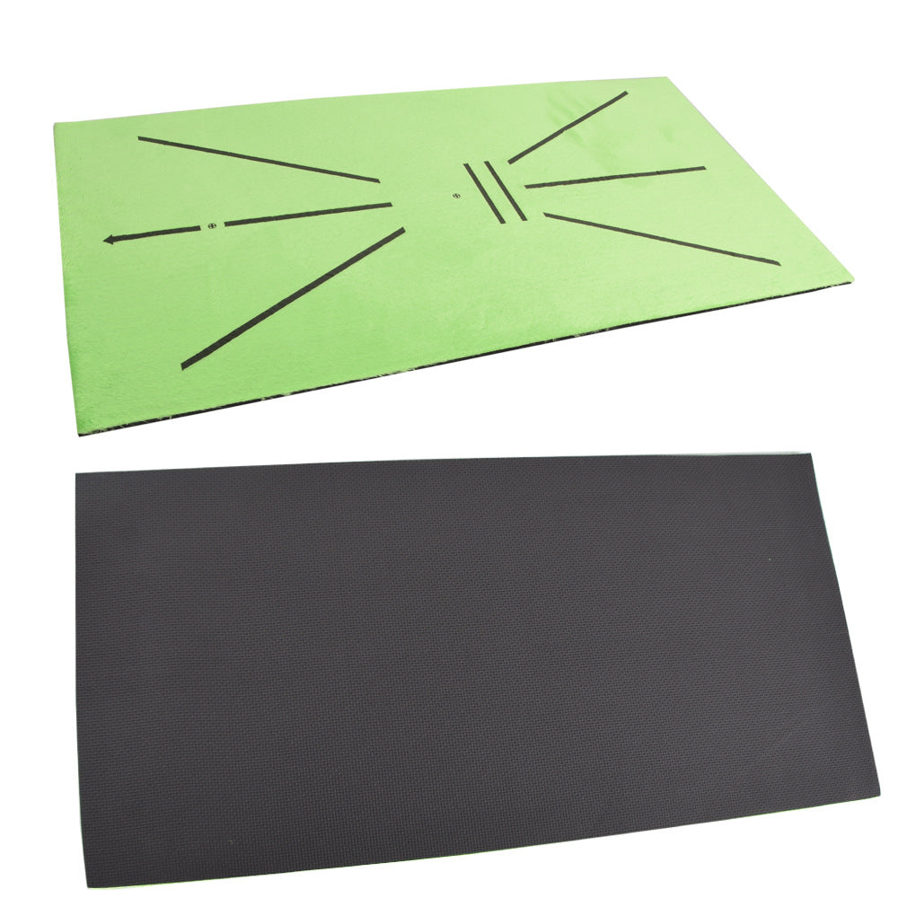 30 × 60 cm Golf Swing Practice Mat with Carry Pouch