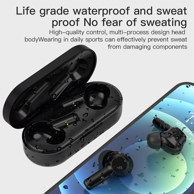 W20 True Wireless Bluetooth Earbuds – Touch Control In-Ear Headset