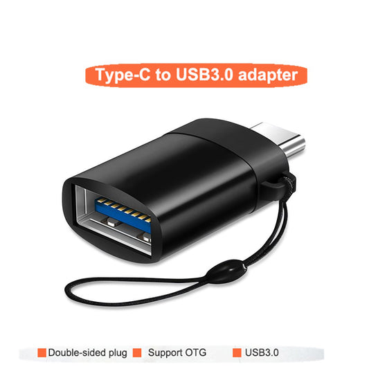 USB-C 3.0 OTG Adapter for Charging and Data