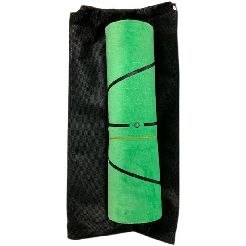 30 × 60 cm Golf Swing Practice Mat with Carry Pouch
