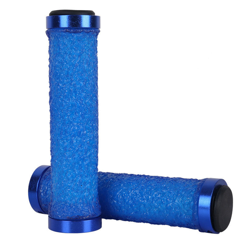 Locking Anti-Slip Bicycle Handlebar Grips, 22 mm, 13 cm