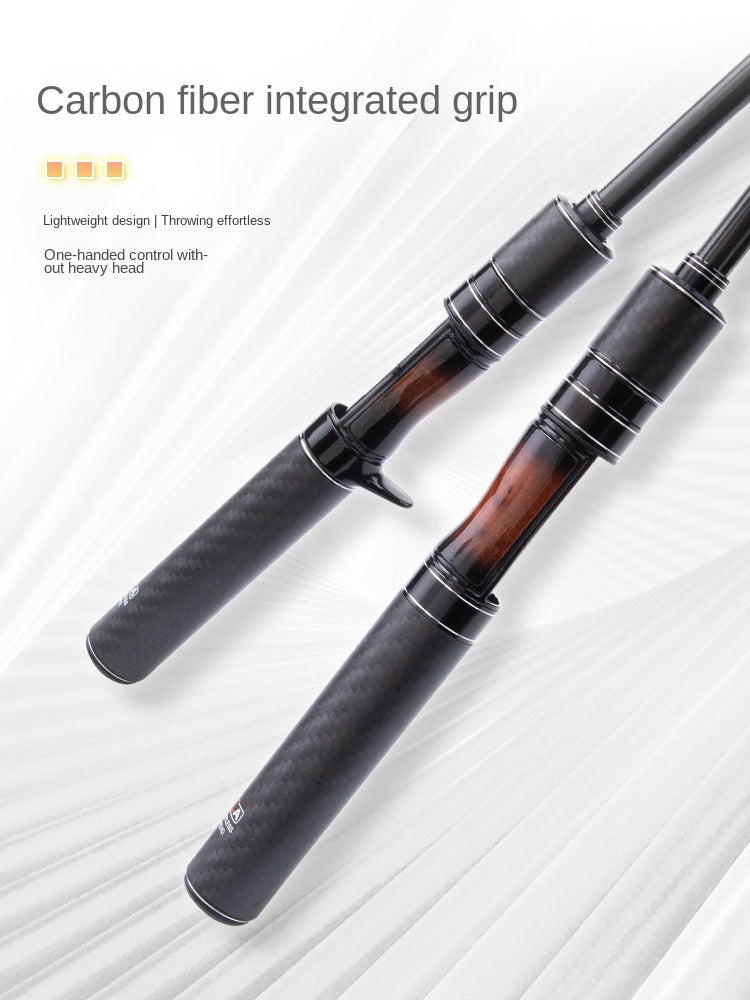 Telescopic Carbon-Fiber Lure Rod, 1.5–1.8 m