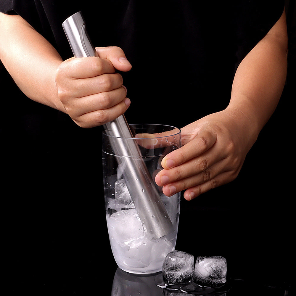 Stainless Steel Bar Muddler – Ice Crusher & Cocktail Mashing Tool