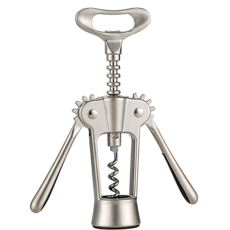 Premium Winged Corkscrew Wine Opener – Zinc Alloy Wing Lever Bottle Opener | Gift Box | Rose Gold, Chrome & White Nickel