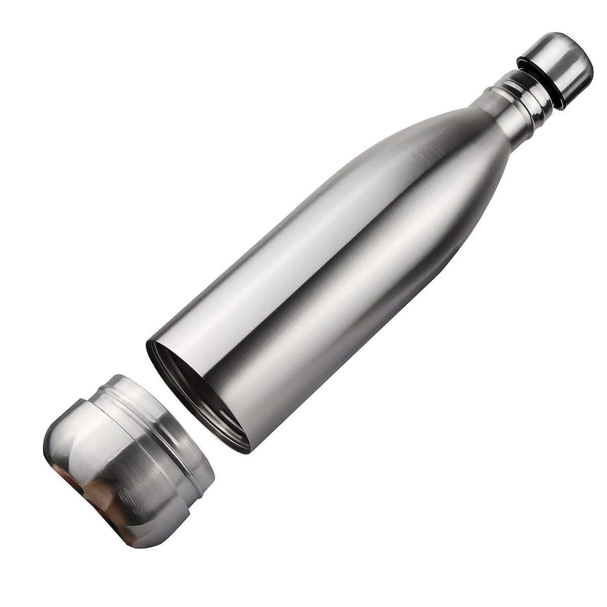 750ml Stainless Steel Insulated Water Bottle with Detachable Base