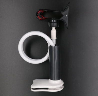360° Flexible Long-Arm Phone Holder for Desk, Bed & Car