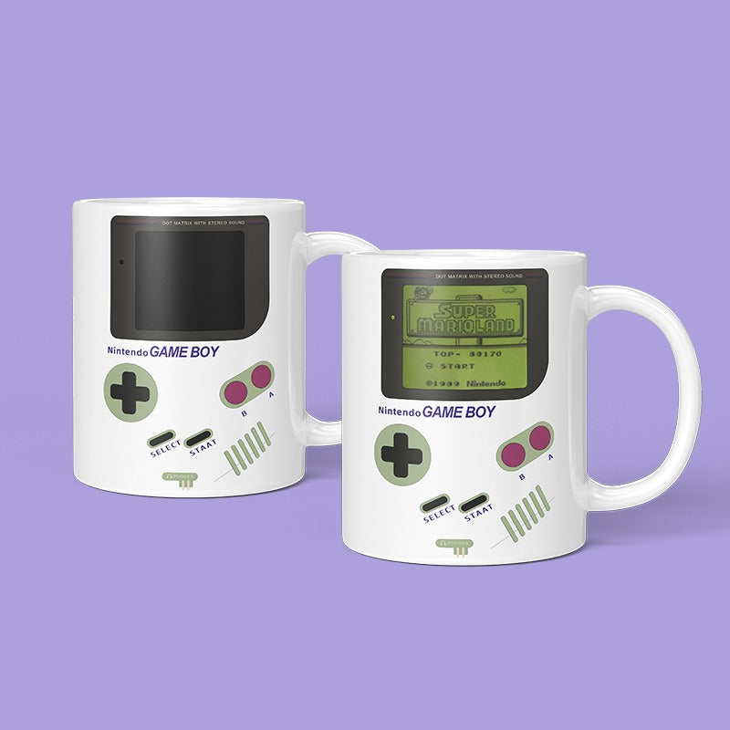 Temperature Sensitive Color Changing Ceramic Mug – Heat Reveal Coffee Cup, 401-500ml