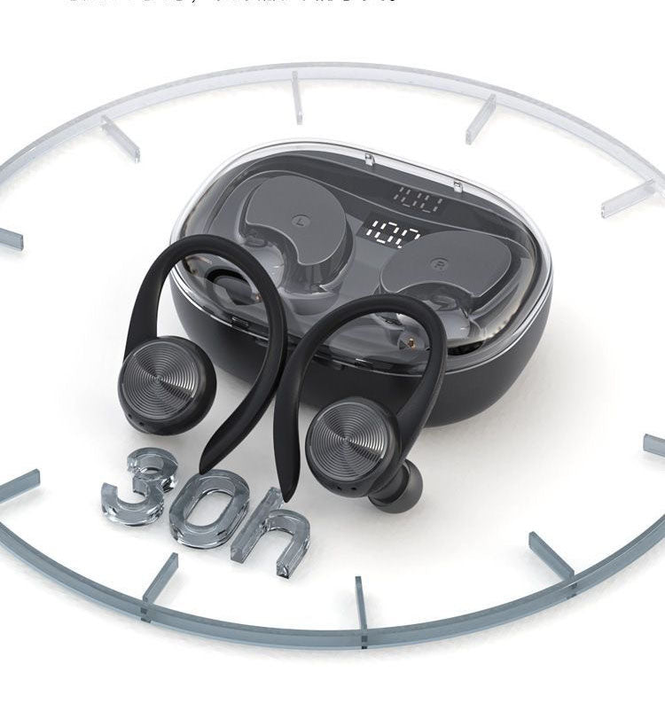Q36 TWS Sports Bluetooth Earbuds – Hanging Ear Sweatproof Wireless Earphones