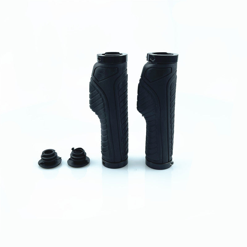 13 cm Bilateral-Locking Rubber Bicycle Handlebar Grips