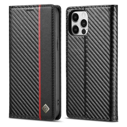 Carbon Fiber Magnetic Flip Case for iPhone 13 Series