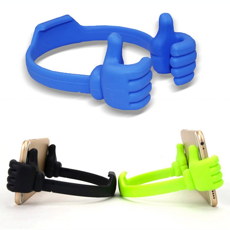 Portable Adjustable Thumb Phone Holder Stand for Smartphones