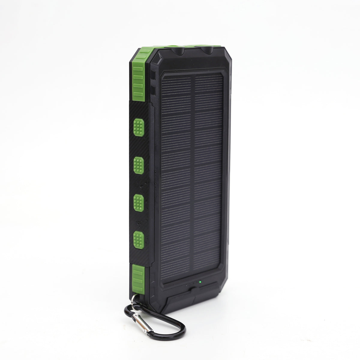 10,000mAh Solar Power Bank with Flashlights & Compass