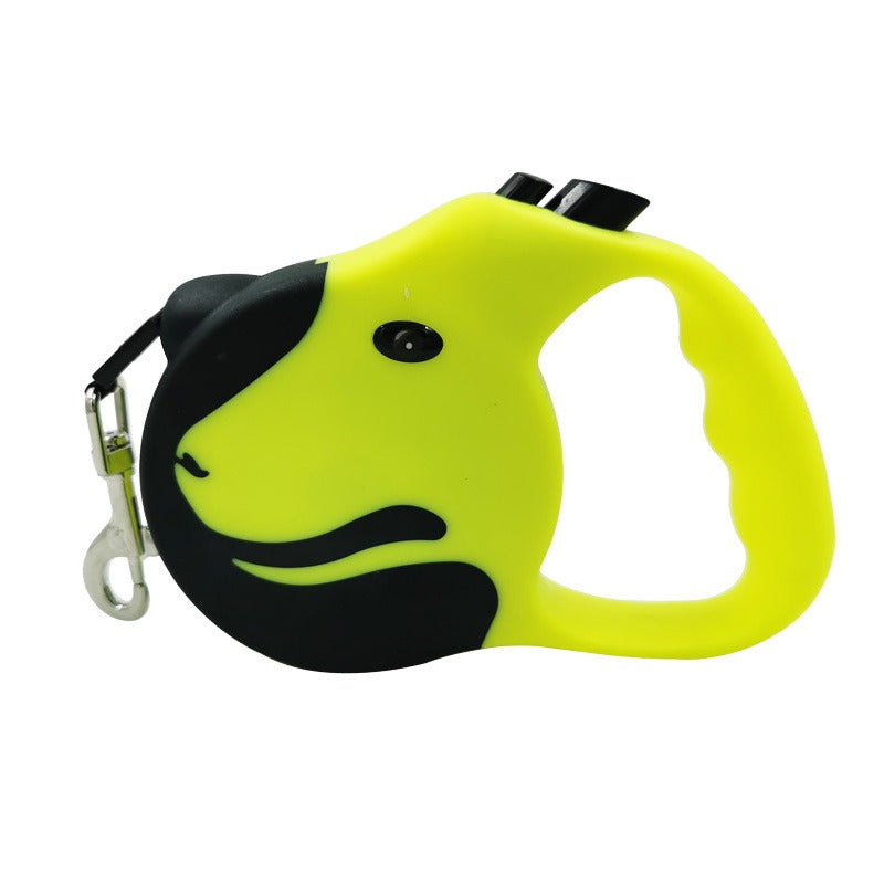 Heavy-Duty Retractable Dog Leash for Medium & Large Dogs – 5M or 8M, 50kg Rated, One-Button Brake | 4 Colors