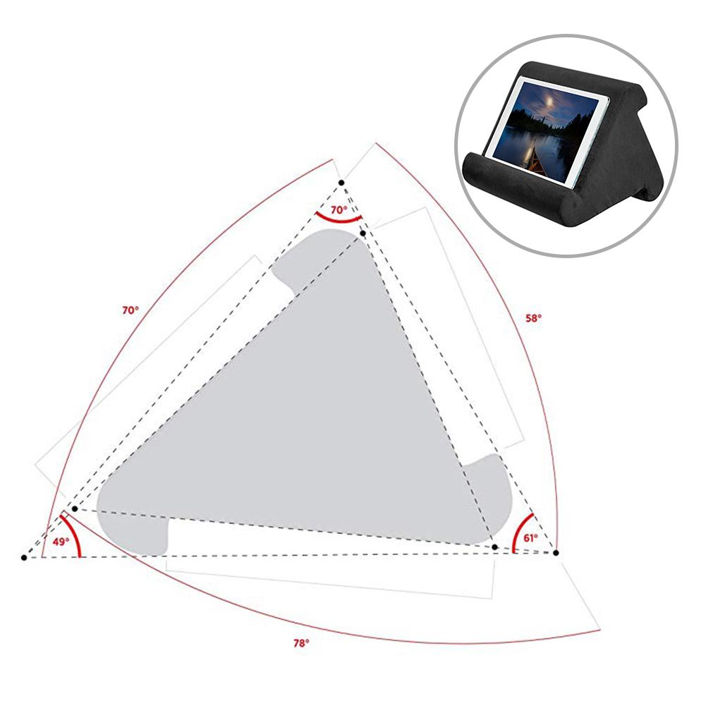 Folding Pillow Tablet Stand for iPad, Phones & E-Readers