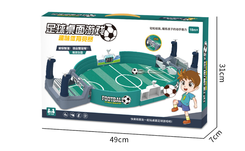 Two-Player Tabletop Football Game for Children