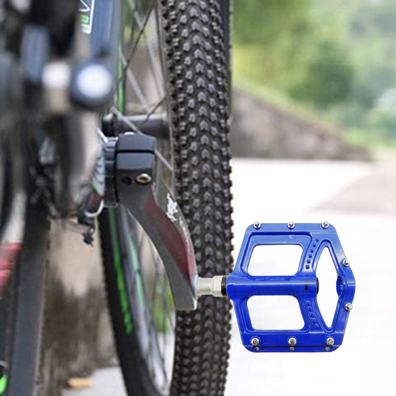 MG-22 Mountain Bike Pedals – Aluminum Alloy with Chrome Molybdenum Steel Axle & 3-Bearing System