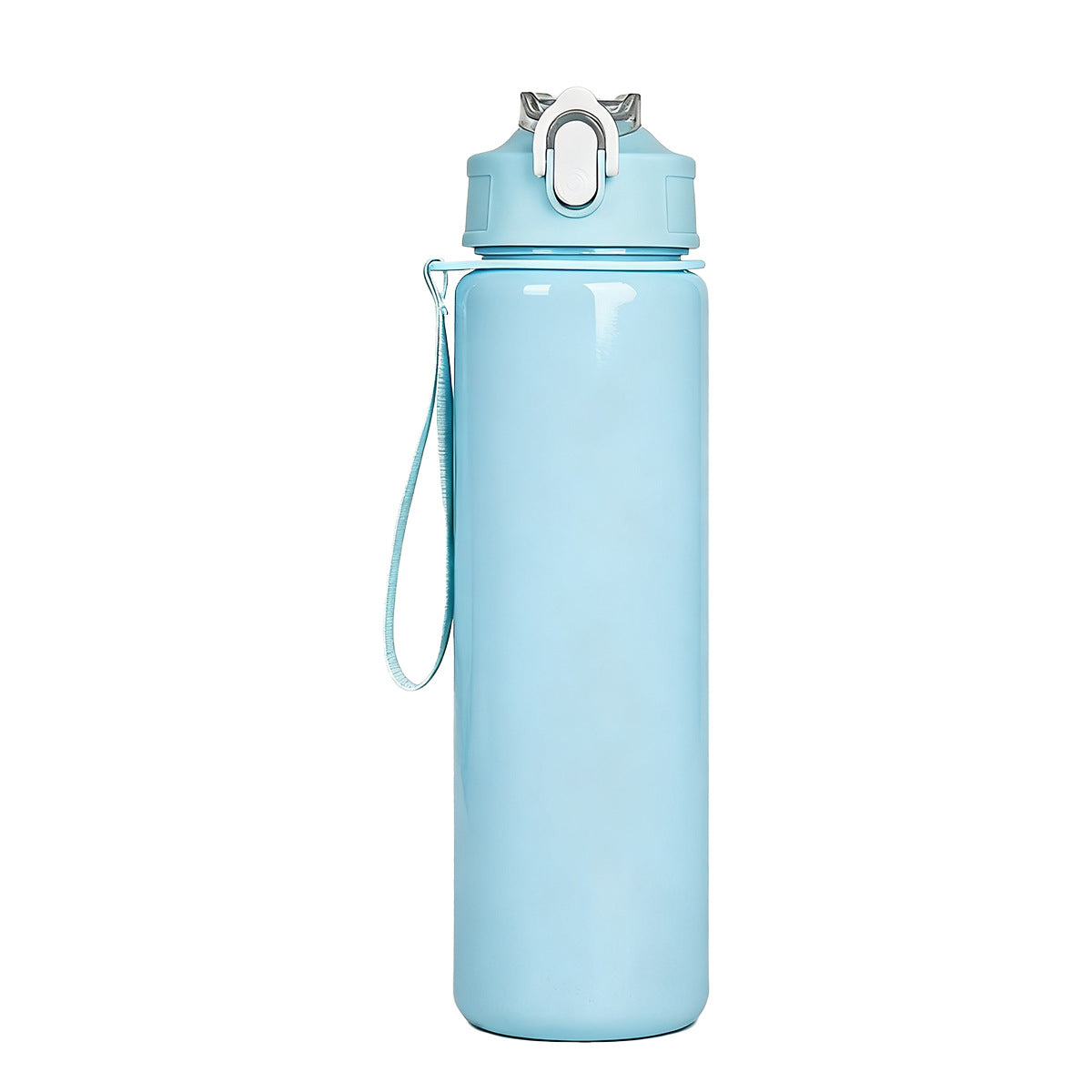 700ml Portable Straw Water Cup – Solid Color Plastic Tumbler for Outdoor & Everyday Use