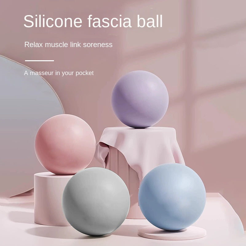63 mm Silicone Fascia Massage Ball for Yoga and Foot Massage