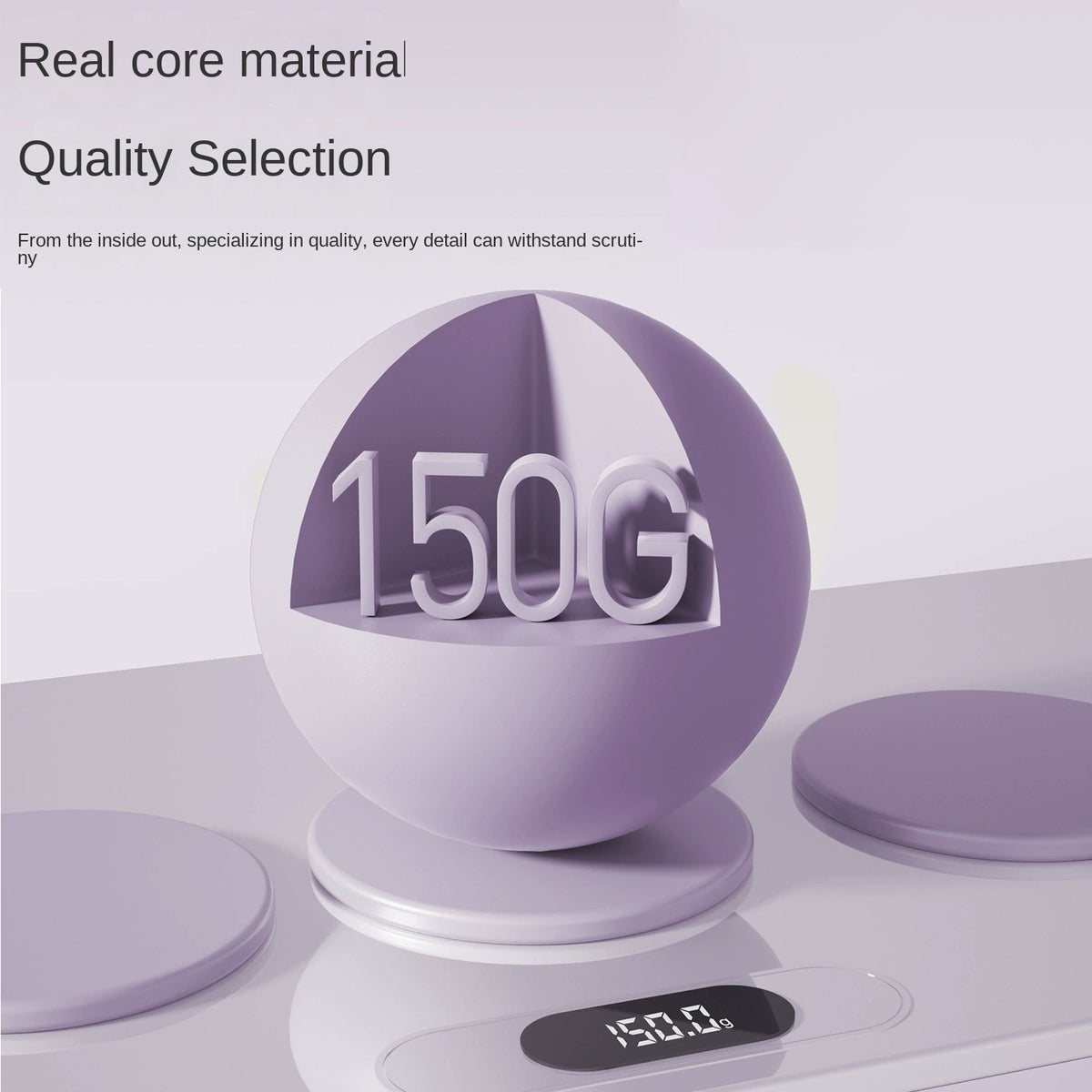 63 mm Silicone Fascia Massage Ball for Yoga and Foot Massage
