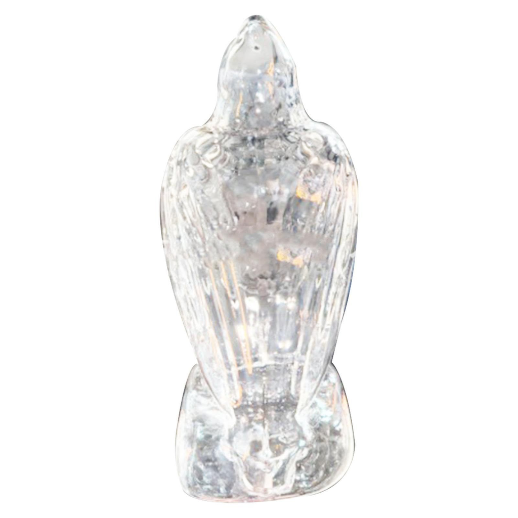 Bald Eagle Whiskey Decanter | Sculpted Glass Spirit Bottle | Bar Decor & Gift