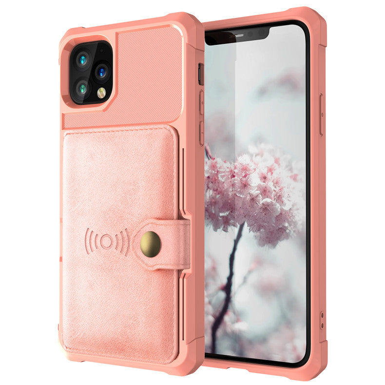 Magnetic Card Sleeve Wallet Case for iPhone 13 Series