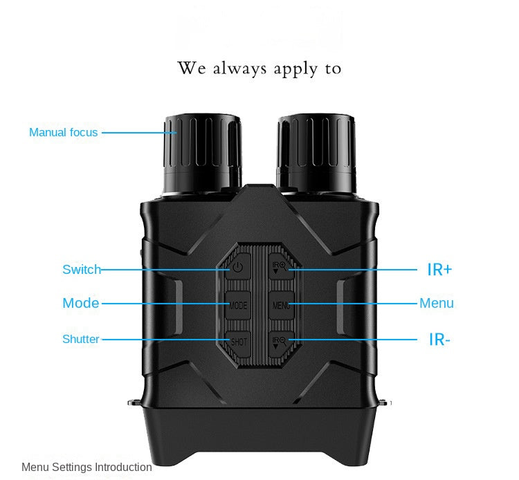 N016 Dual-Tube Night Vision Device, 6×–10× Magnification