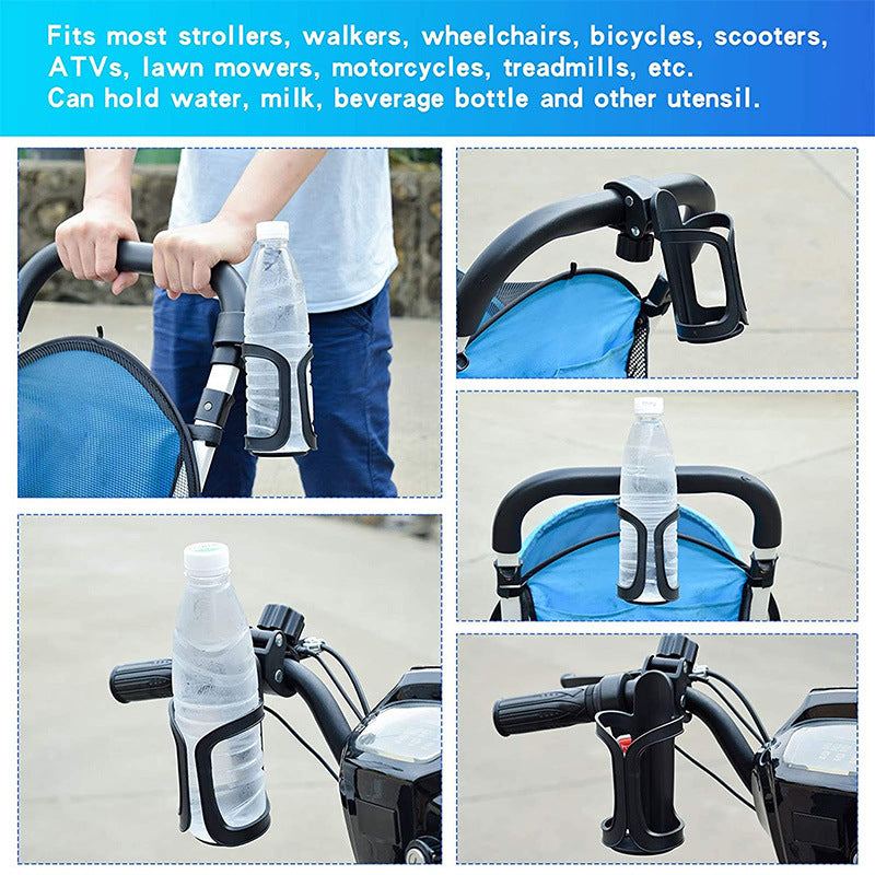 360° Adjustable Clamp-On Bottle Holder