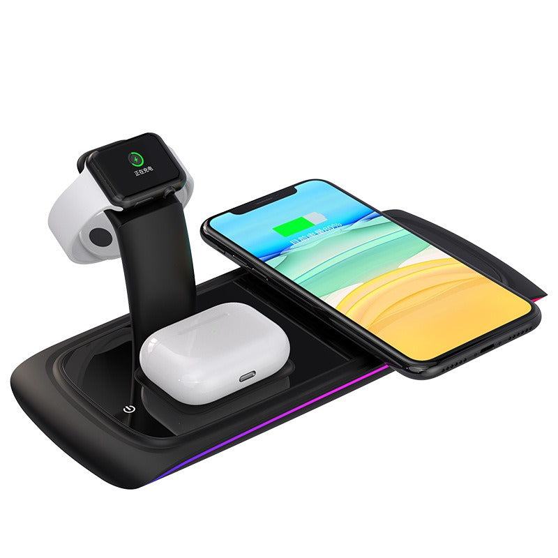 3-in-1 15W Wireless Charging Station for Phone, Watch and AirPods