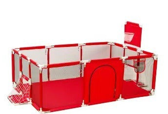 Children's Indoor Playpen and Ball Pit Fence with Mesh Panels