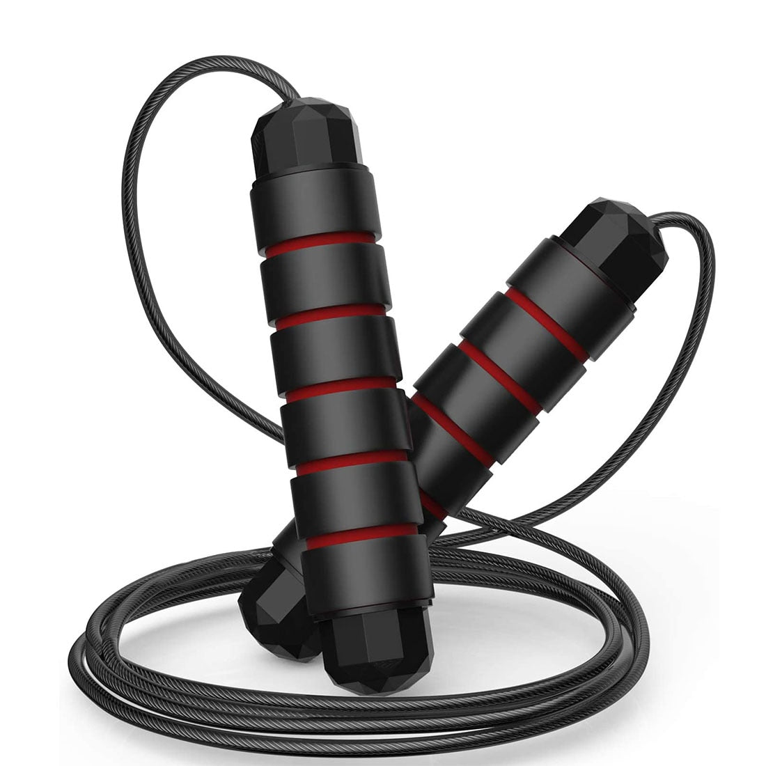 Steel-Wire Speed Jump Rope with Ball Bearings