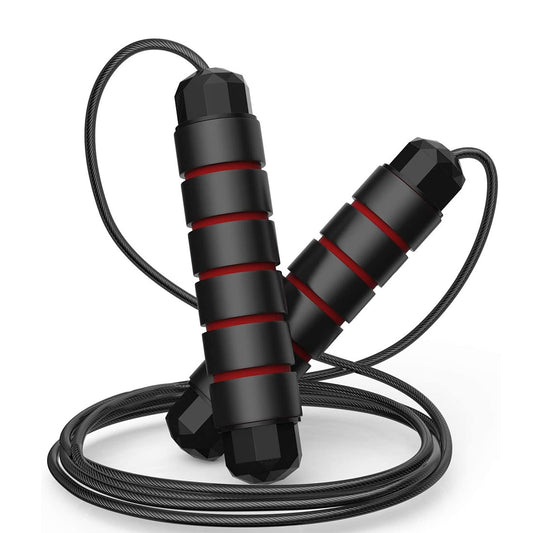 Steel-Wire Speed Jump Rope with Ball Bearings