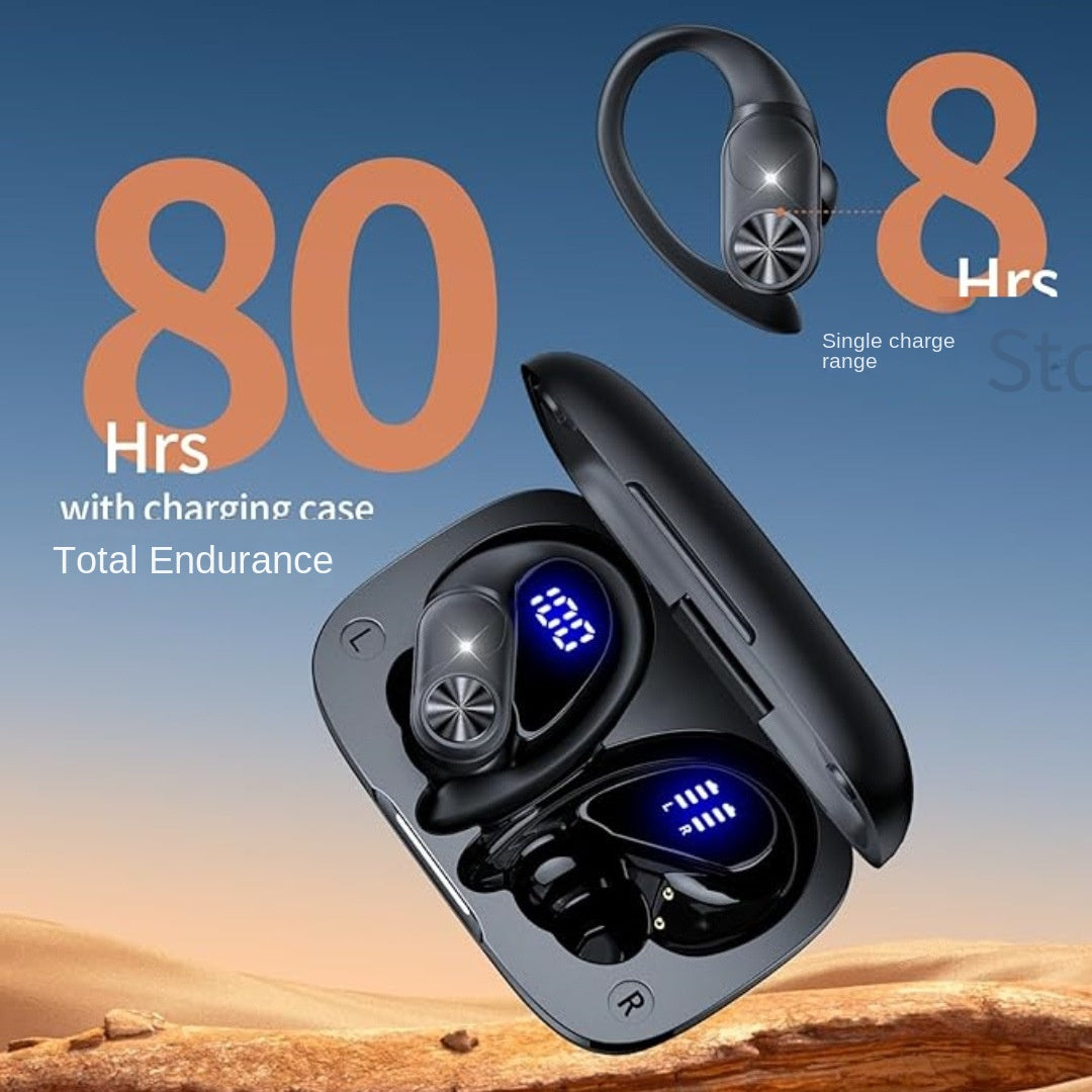 Wireless Bluetooth Sports Running Earbuds – Long Range, IPX7 Waterproof