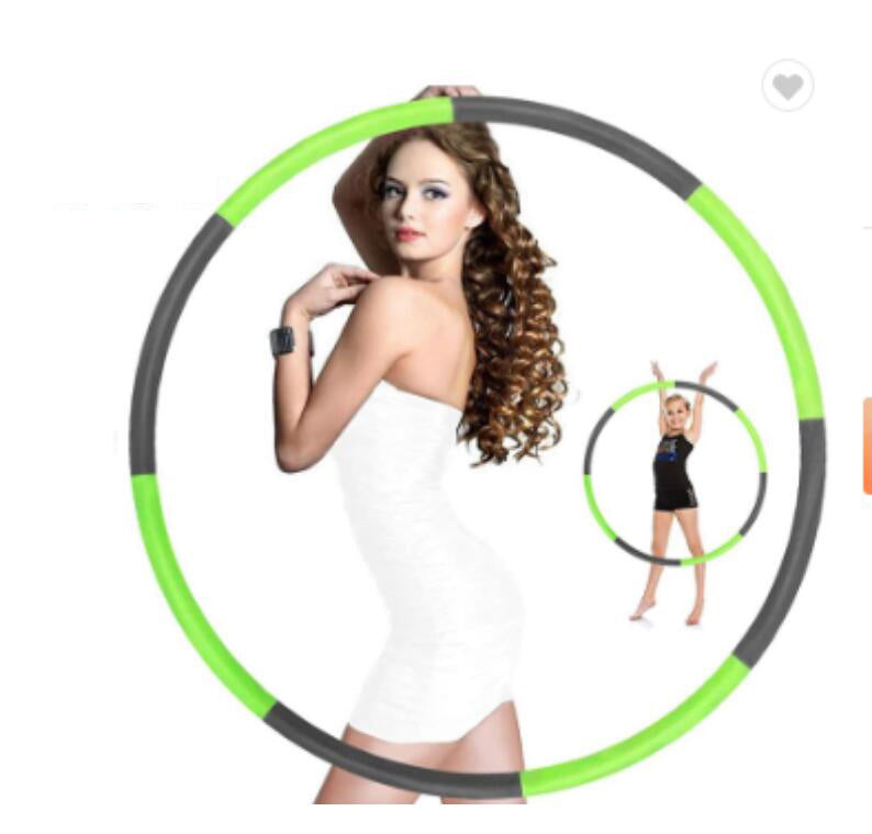 Weighted Sectional Hula Hoop for Kids & Adults