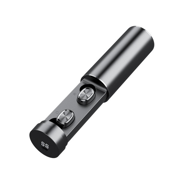 B9 Bluetooth 5.0 Wireless Earbuds with Touch Controls and Charging Case