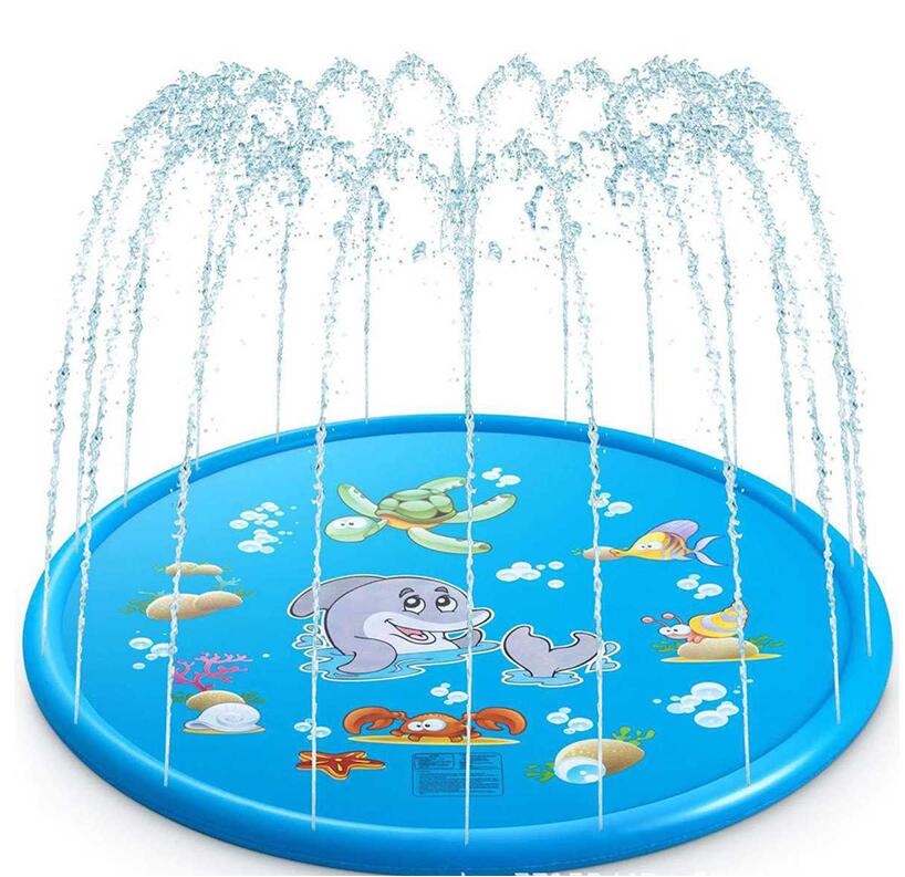 Kids’ PVC Sprinkler Splash Pad Water Mat