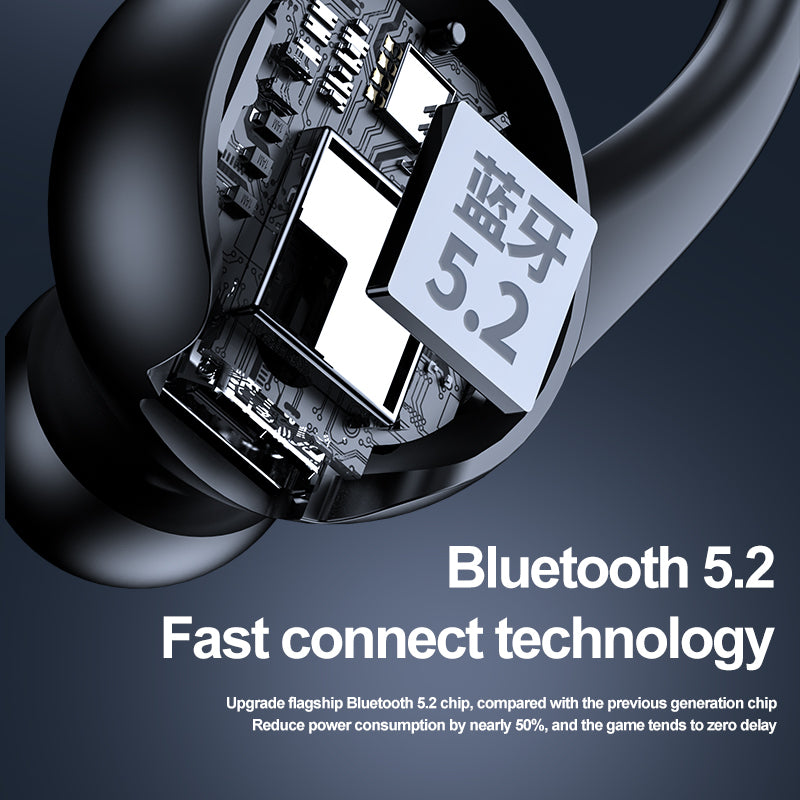 A1S Single-Ear Bluetooth Headset – Hanging Ear Business Sports Headset