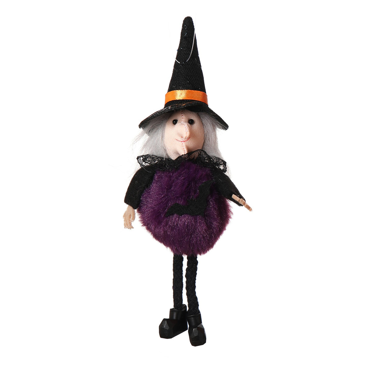 Fabric Halloween Hanging Ornaments, 4 Designs