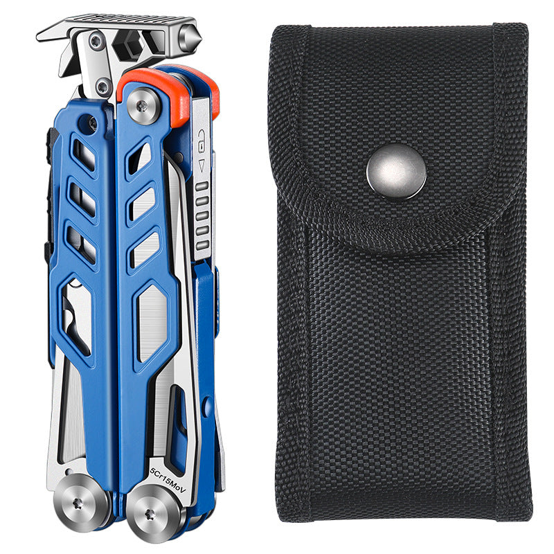 Compact Folding Multi-Tool with Pliers, Knife and Nail Puller