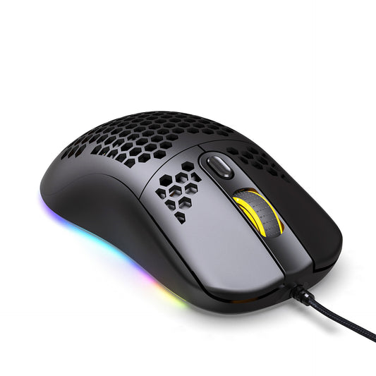 Wired RGB Hollow-Shell Gaming Mouse