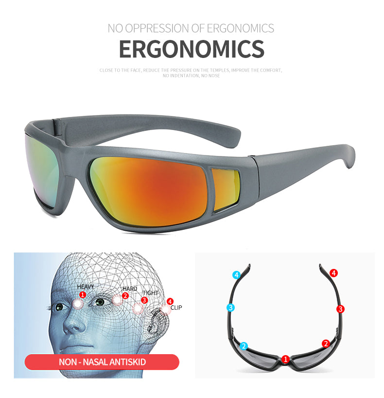 Small-Frame Sport Sunglasses – 81612