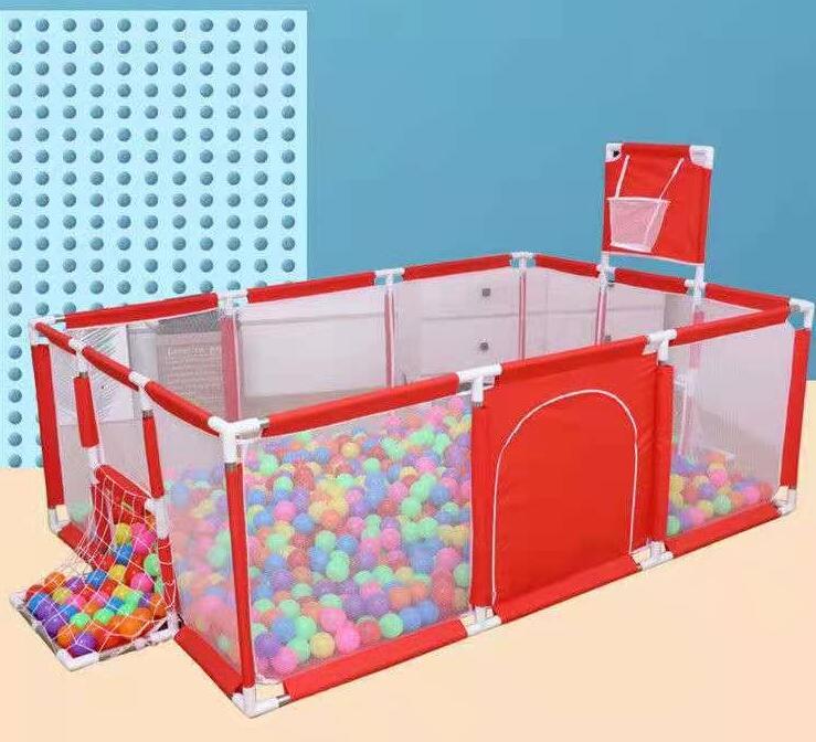 Children's Indoor Playpen and Ball Pit Fence with Mesh Panels