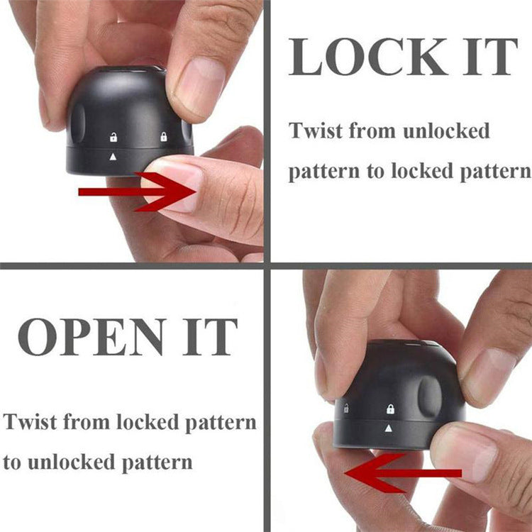 Food-Grade Silicone Wine & Champagne Bottle Stopper – 7-Day Freshness Seal | Lock Mechanism | Gift Box