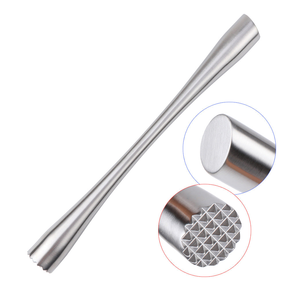 Stainless Steel Bar Muddler – Ice Crusher & Cocktail Mashing Tool