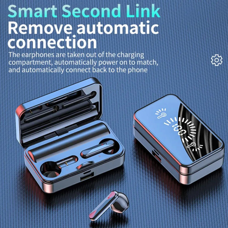 S20 TWS Bluetooth Wireless Earbuds with Digital Display Charging Case