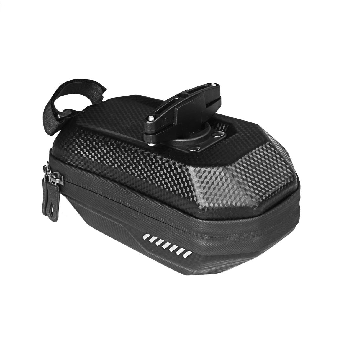 EVA Hard-Shell Bicycle Saddle Bag, 20 × 10 × 9 cm