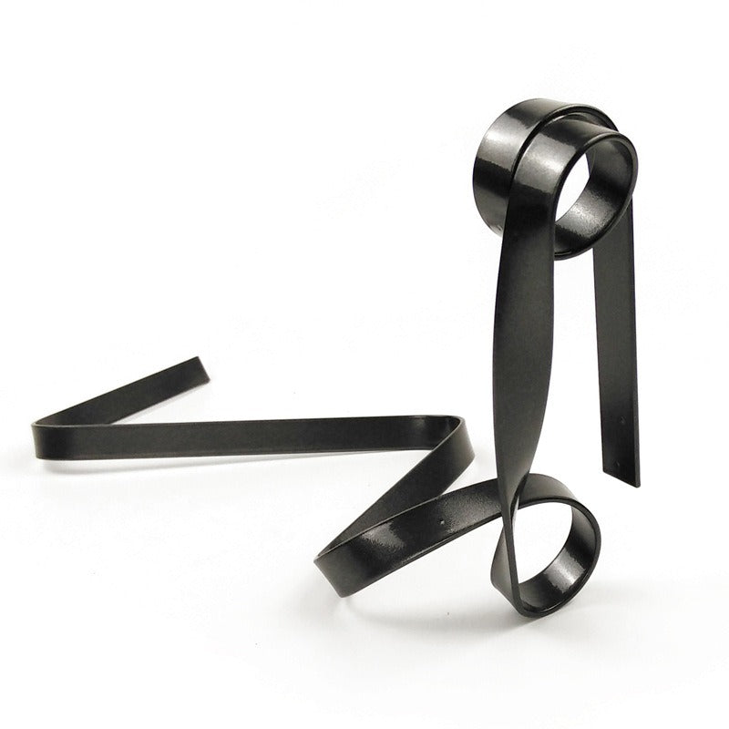 Ribbon Balance Wine Rack | Sculptural Iron Wine Bottle Holder | 4 Colors