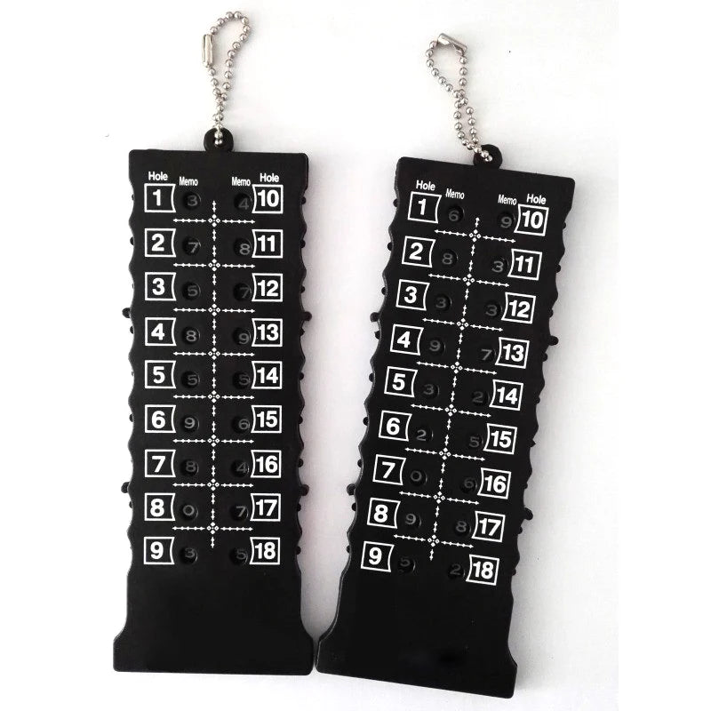 18-Hole Golf Stroke Counter with Ball Chain